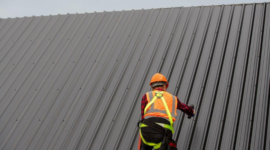 Professional metal roof installation services in Farmington, WA